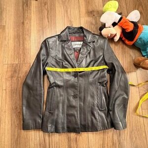 Pelle Studio Wilsons black leather jacket Size XS (0114)